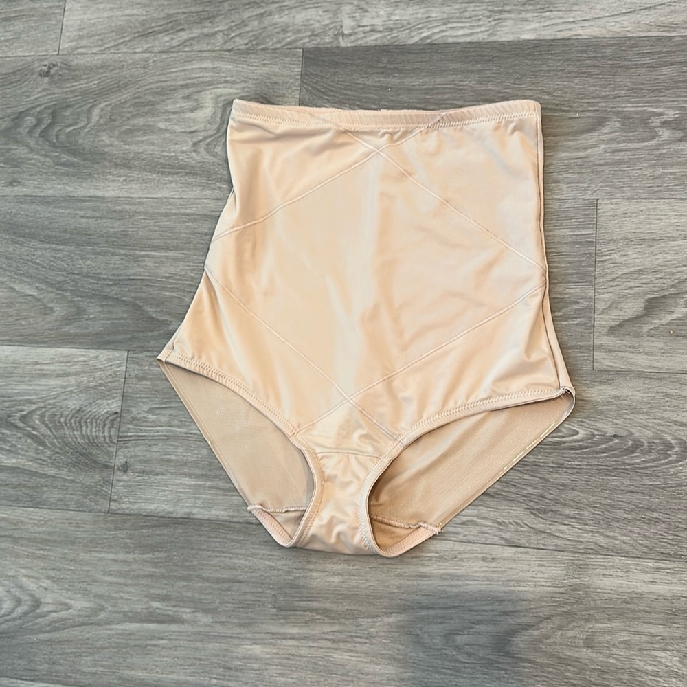 Beige Cupid tummy Tuck high waisted shaping brief NWOT